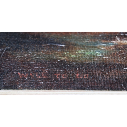 361 - Signed Oil on canvas - Grand National Winner 1972 'Well to do' by Mallington - Approx IS 29.5cm x 25... 