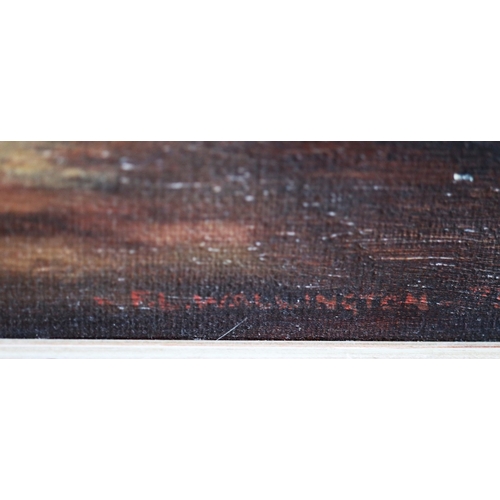 361 - Signed Oil on canvas - Grand National Winner 1972 'Well to do' by Mallington - Approx IS 29.5cm x 25... 