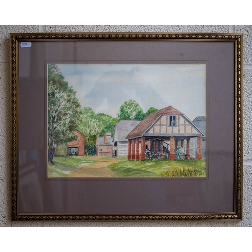 367 - 4 watercolours by&nbsp; B.L. Stone