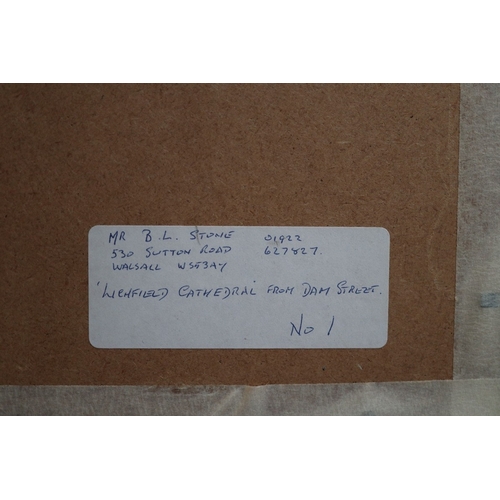 367 - 4 watercolours by&nbsp; B.L. Stone