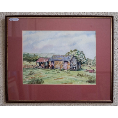 367 - 4 watercolours by&nbsp; B.L. Stone