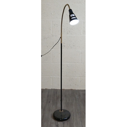 396 - Pair of floor standing reading lamps