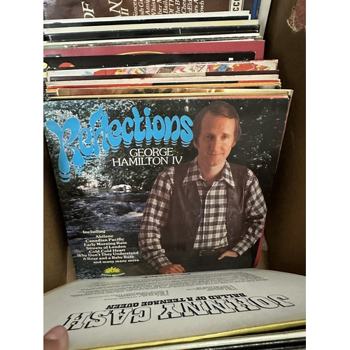 407 - Large collection of vinyl LPs