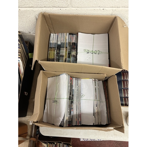 409 - Collection of Modern Railways magazines - 1974-1981 in binders and 1982-1992 loose