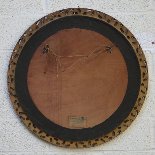 452 - Print of 'The Sea Hath it’s Pearls' by William H. Margetson 1897, in circular frame