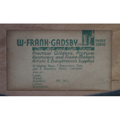 452 - Print of 'The Sea Hath it’s Pearls' by William H. Margetson 1897, in circular frame