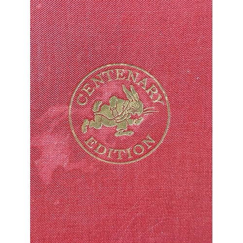 486 - Alice's Adventures in Wonderland by Lewis Carrol - Centenary edition with illustrated colour plates