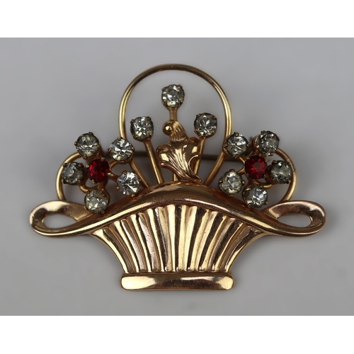 141 - 12ct gold filled vintage brooch