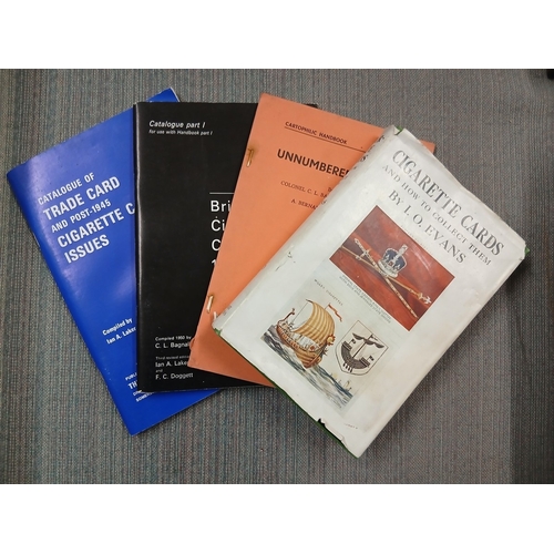366 - Four books on cigarette cards