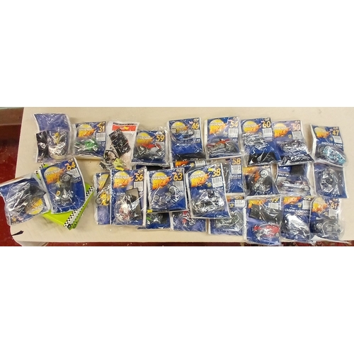 399 - Full collection of Mega Bikes with magazines by Maisto