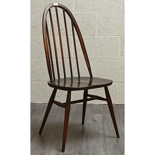 429 - Set of 4 Ercol stick back dining chairs