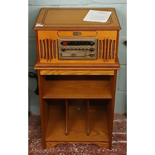 444 - Retro gramophone HiFi on stand