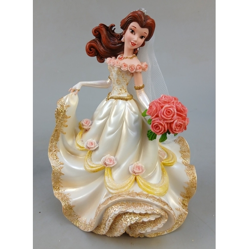 468 - Disney Showcase Collection Belle Wedding figurine