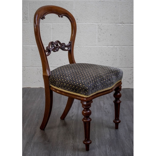 665 - 3 bow backed chairs