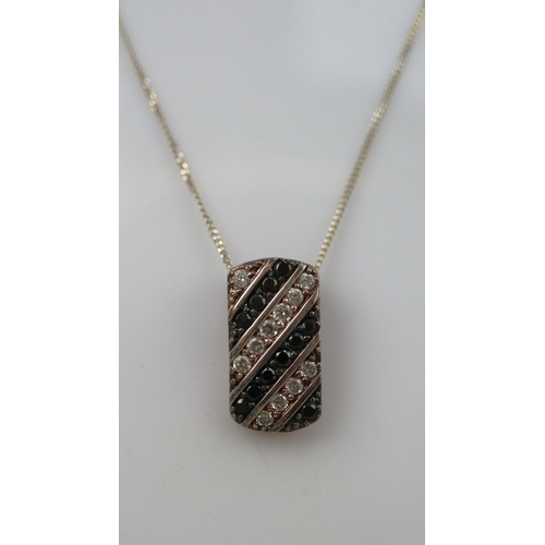 133 - 2 silver necklaces