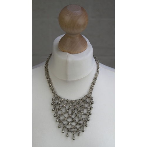 135 - Indian silver necklace