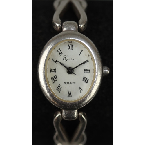 156 - Silver watch - Approx 37.26