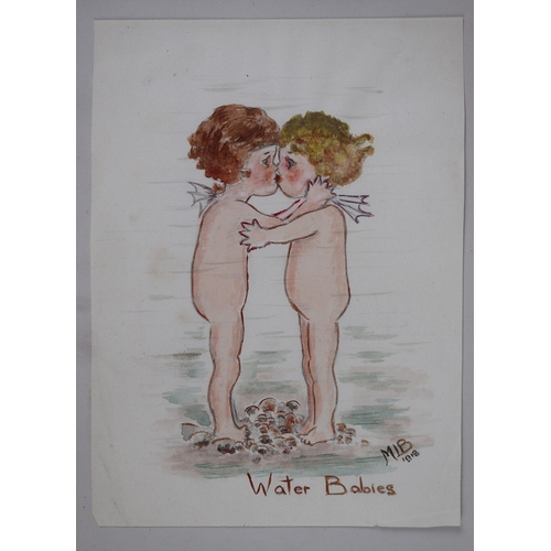 170 - An exceptional early 20th-century autograph and sketch album, assembled by a London family in the ea... 