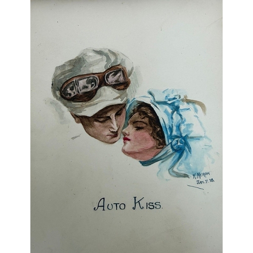 170 - An exceptional early 20th-century autograph and sketch album, assembled by a London family in the ea... 