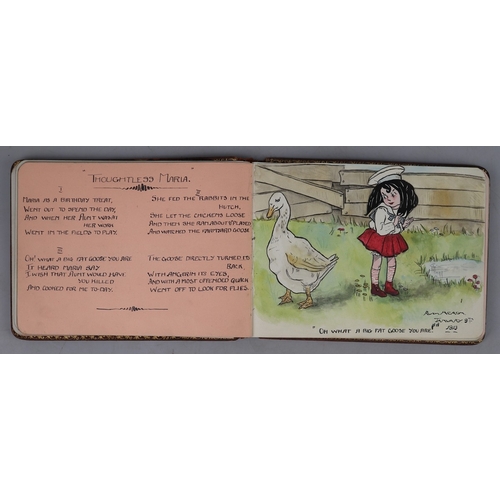 170 - An exceptional early 20th-century autograph and sketch album, assembled by a London family in the ea... 