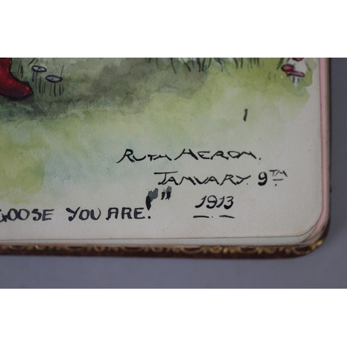 170 - An exceptional early 20th-century autograph and sketch album, assembled by a London family in the ea... 