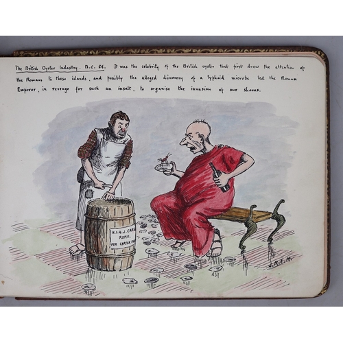 170 - An exceptional early 20th-century autograph and sketch album, assembled by a London family in the ea... 