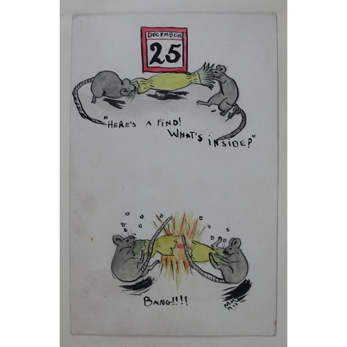 170 - An exceptional early 20th-century autograph and sketch album, assembled by a London family in the ea... 