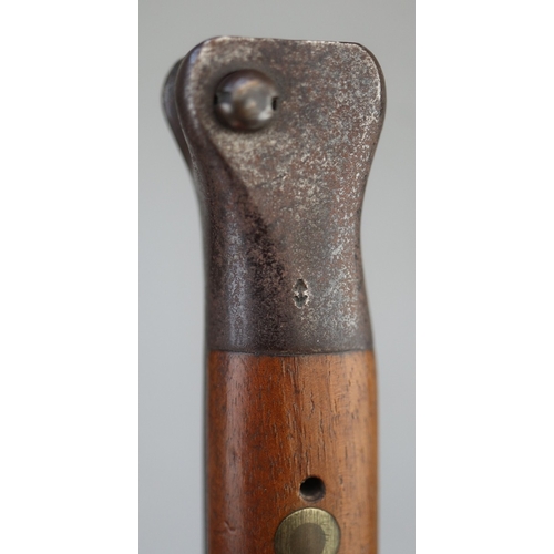 208 - 1888 pattern Lee Metford (Boer War) double edged bayonet by Wilkinson inspection marks on blade &amp... 