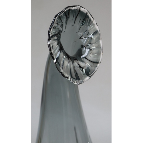 249 - Collection of mid century art glass vases - Approx height of tallest: 48cm