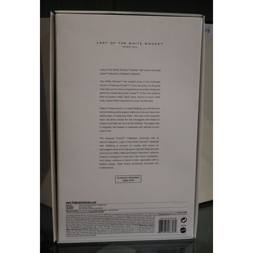 257 - Barbie Lady of the White Woods Gold Label Collection doll in original unopened packaging