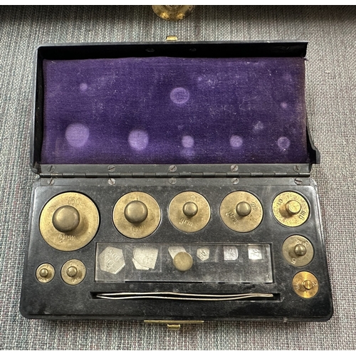 329 - Set of balance scales and weights