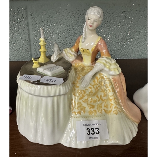 333 - 4 Royal Doulton lady figures