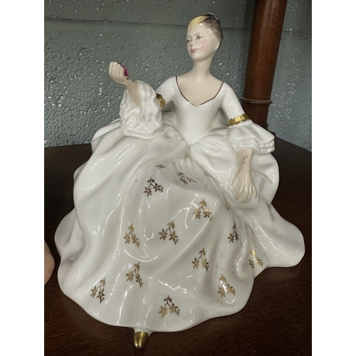 333 - 4 Royal Doulton lady figures