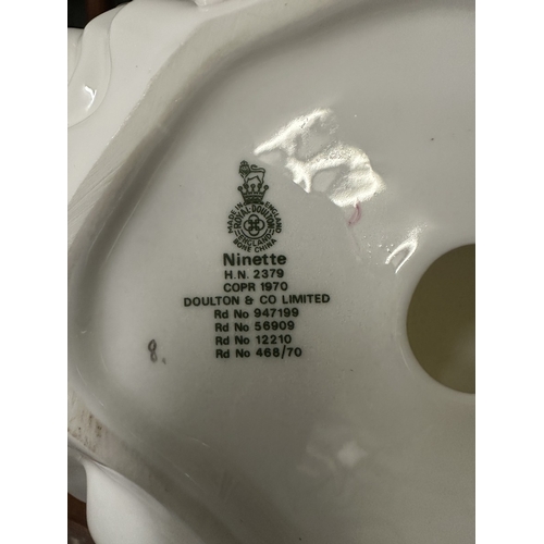 333 - 4 Royal Doulton lady figures