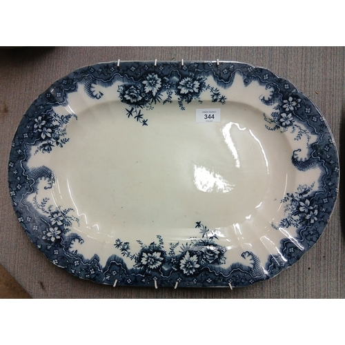 344 - 2 meat platters