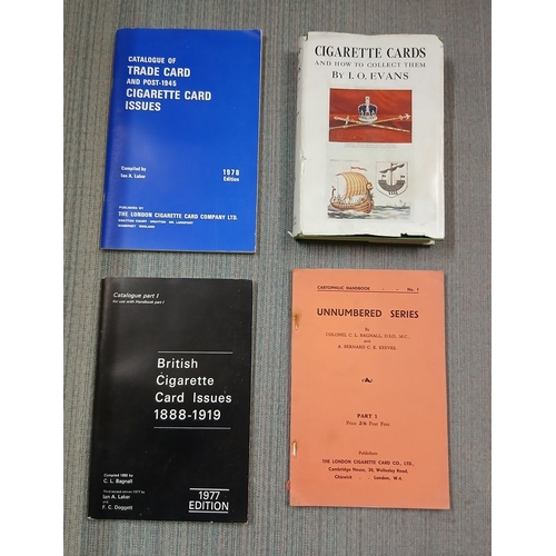 366 - Four books on cigarette cards