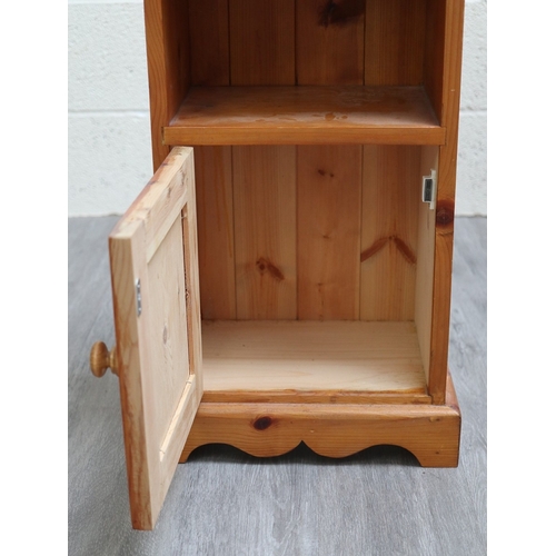 388 - Pair of pine bedside cabinets