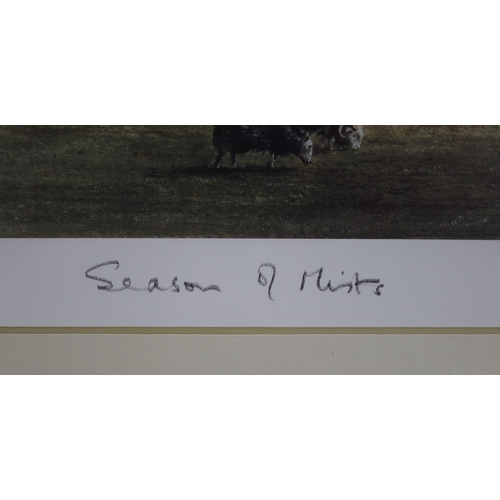 410 - L/E signed print - Alan Ingham Season of Mists 268/600