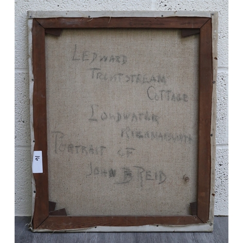 412 - Oil on canvas signed John Edwards of John Reid - Approx IS: 51cmX61cm