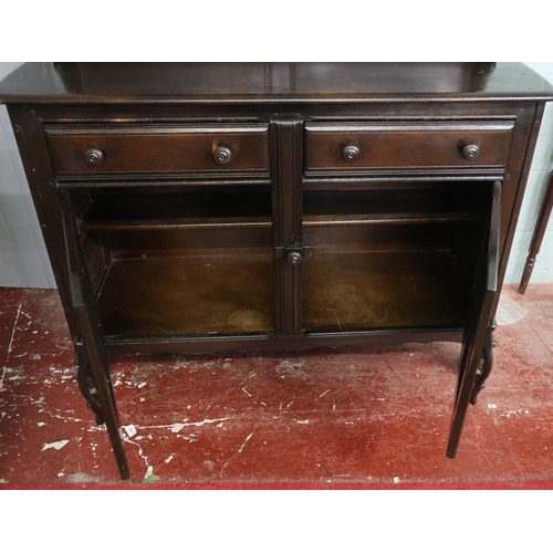 423 - Ercol dresser - Approx W:120cm D:47cm H:161cm