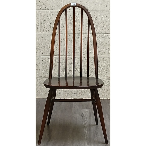 429 - Set of 4 Ercol stick back dining chairs