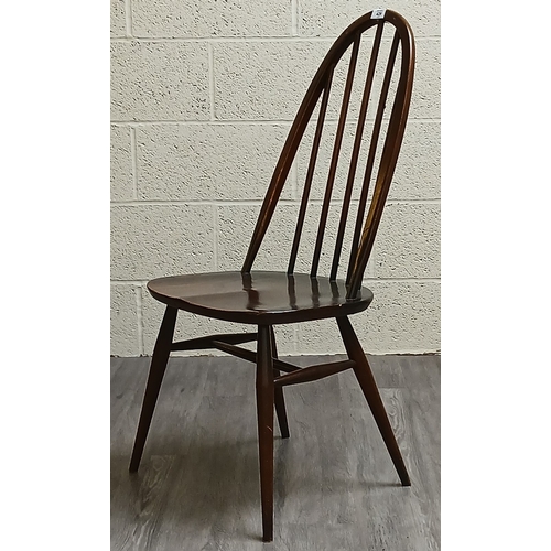 429 - Set of 4 Ercol stick back dining chairs
