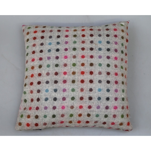 645 - Faux leather retro swivel chair