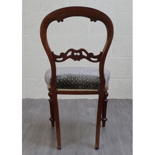 665 - 3 bow backed chairs