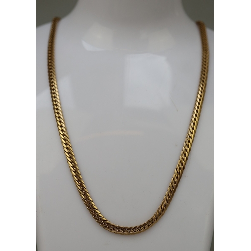 80 - 18ct gold chain - approx 14.3g