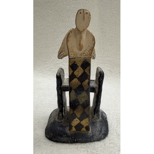 227 - Interesting figure by John Maltby (1936-2020) - Approx H: 18cm