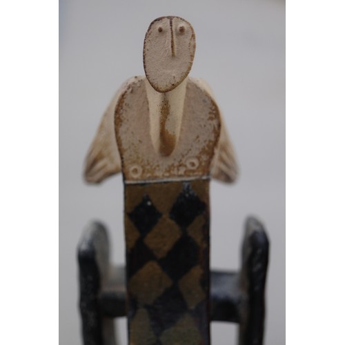 227 - Interesting figure by John Maltby (1936-2020) - Approx H: 18cm
