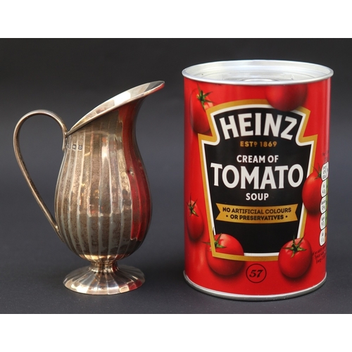 13 - Small hallmarked silver jug - Approx 98g