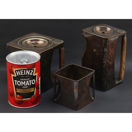 23 - The Cube - Silver plate tea service