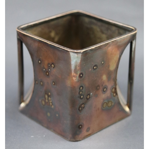 23 - The Cube - Silver plate tea service